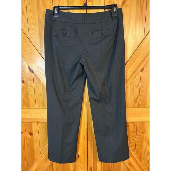 The Limited Pants Women Size 10 Cassidy Fit Gray Striped Classic Office Wear (81 - Picture 4 of 8